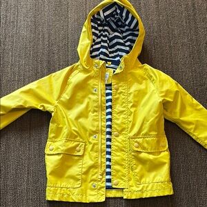 Yellow Kids Baby Gap Rain Jacket